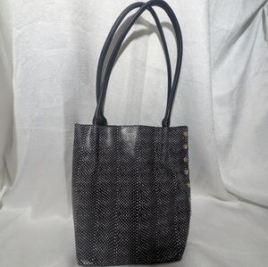 Hammitt Los Angeles Shoulder Bag Shopper | Snake Print Leather | Signature Red I